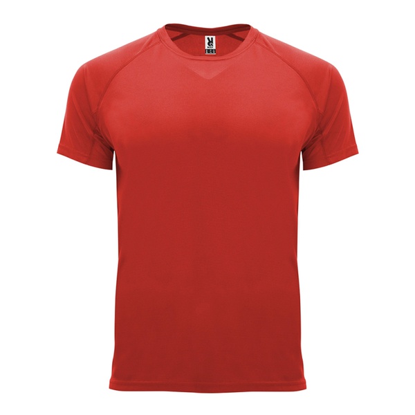 Bahrain - t-shirt tecnica raglan Rosso