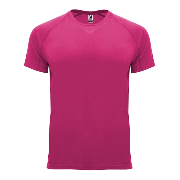 Bahrain - t-shirt tecnica raglan Rosa orchidea