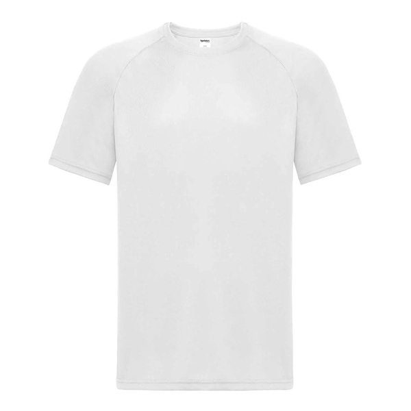 Run T-shirt sport bianco