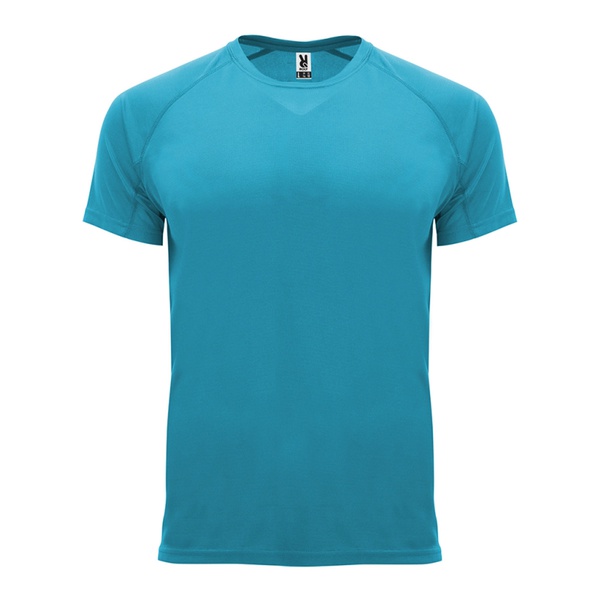 Bahrain - t-shirt tecnica raglan Turchese