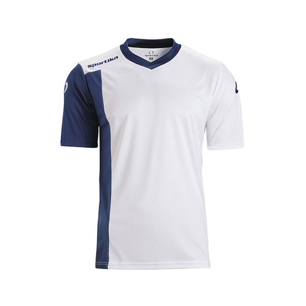 LEEDS maglia UNISEX white navy