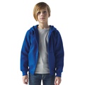 FELPA VEGA KIDS zip e cappuccio bambino royal blue