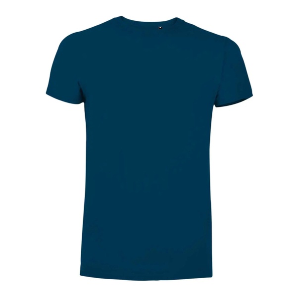 Moon Organic T-shirt blu notte