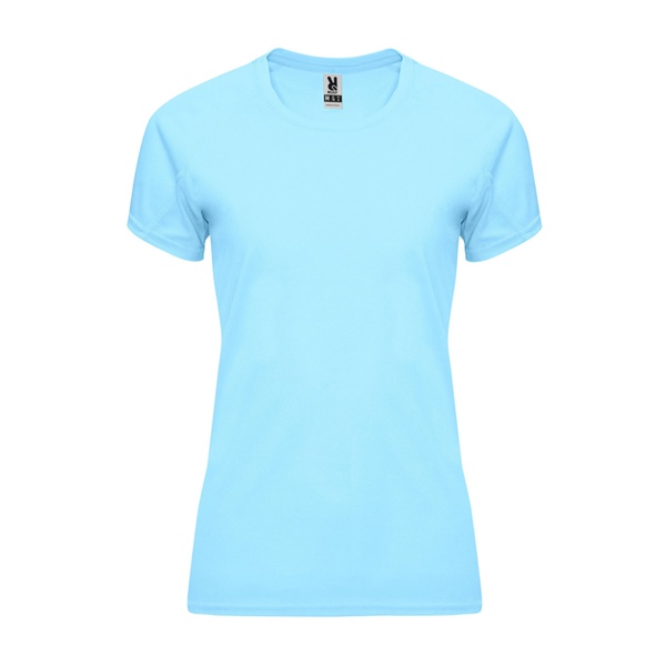 Bahrain Woman - t-shirt tecnica raglan Celeste