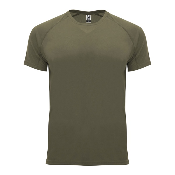 Bahrain - t-shirt tecnica raglan Verde militare
