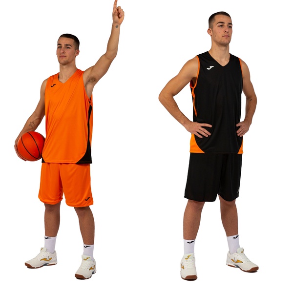 SET KANSAS DOUBLE FACE arancione nero