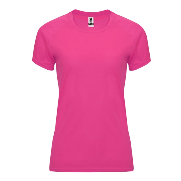 Bahrain Woman - t-shirt tecnica raglan Fucsia