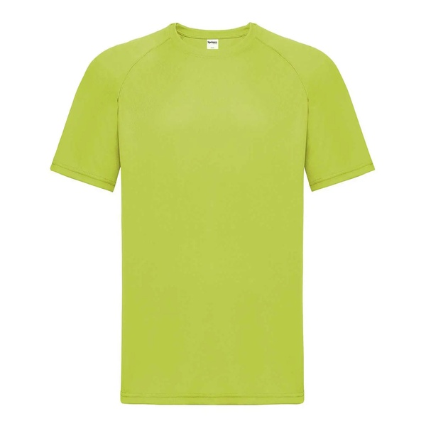 Run T-shirt sport lime
