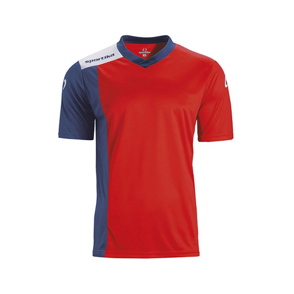 LEEDS maglia UNISEX red navy white