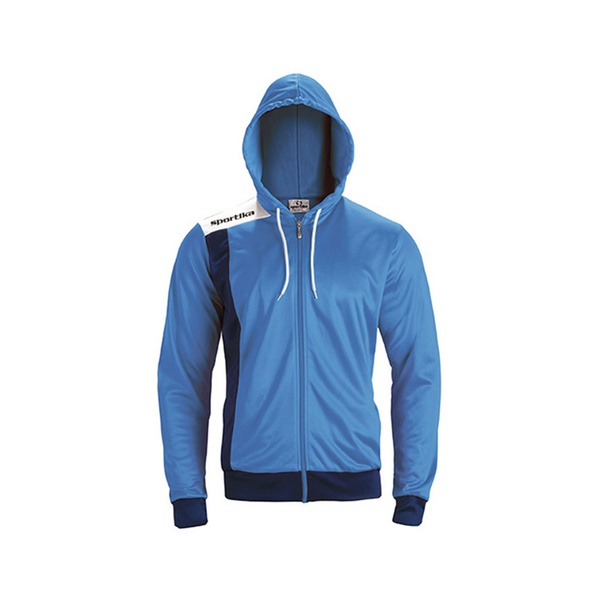 GIRONA giacca tuta Multisport UNISEX royal navy white