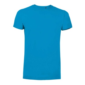 Moon Organic T-shirt turchese