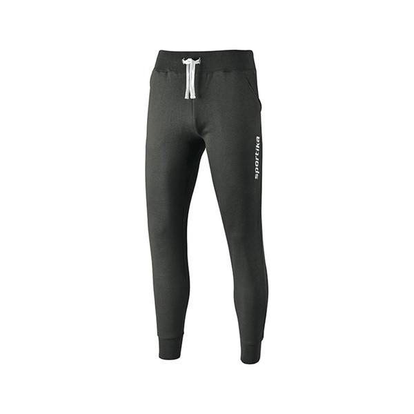 HUDSON pantalone in felpa UNISEX black