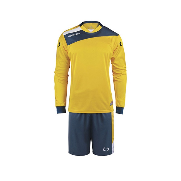 AMSTERDAM completo calcio manica lunga yellow navy