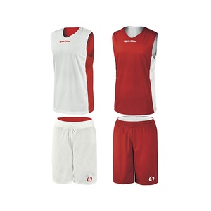 ASSEN Completo Basket Double Face red withe