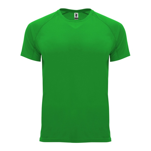 Bahrain - t-shirt tecnica raglan Verde falce