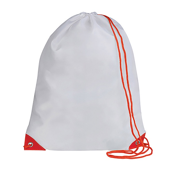 Nella - Sacchetta porta scarpe personalizzata white red