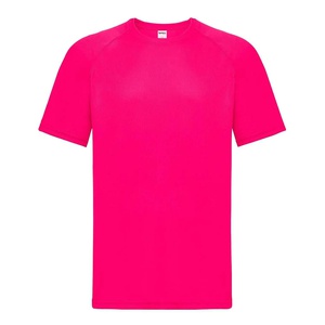 Run T-shirt sport fucsia fluo