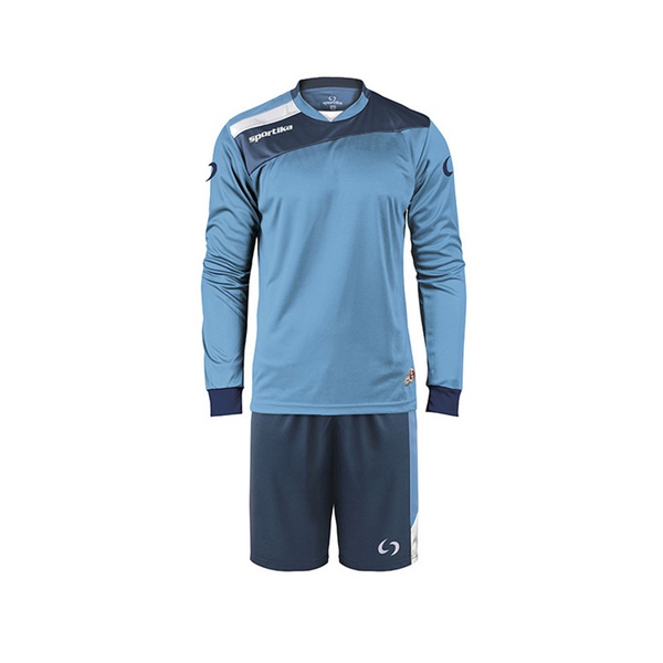 AMSTERDAM completo calcio manica lunga sky navy