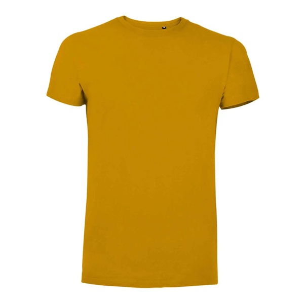Moon Organic T-shirt mostarda