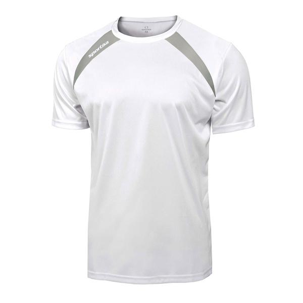 MATERA maglia manica corta UOMO white grey