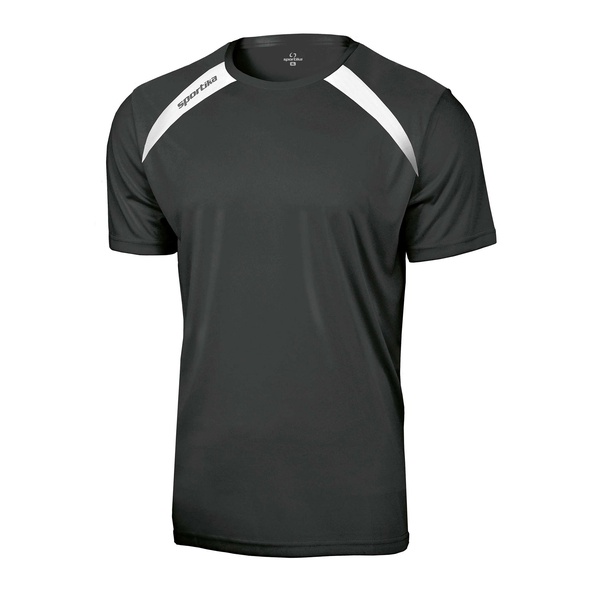 MATERA maglia manica corta UOMO black white