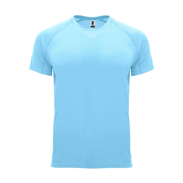 Bahrain - t-shirt tecnica raglan Celeste