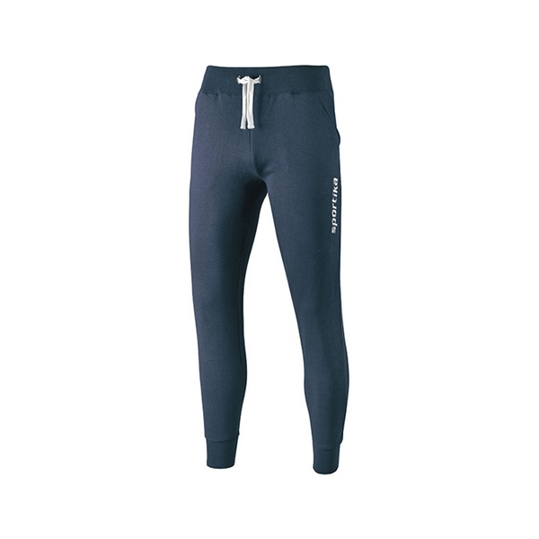 HUDSON pantalone in felpa UNISEX navy