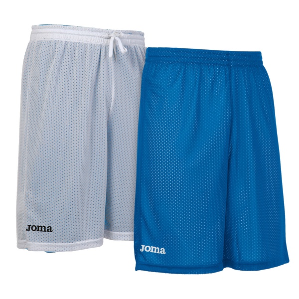 ROOKIE SHORT BASKET REVERSIBLE bianco royal