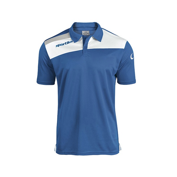 BREST polo Multisport UNISEX royal white grey
