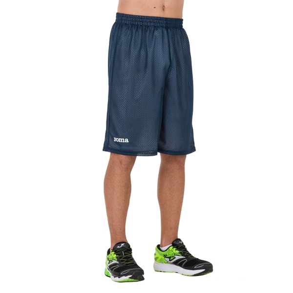 ROOKIE SHORT BASKET REVERSIBLE bianco navy
