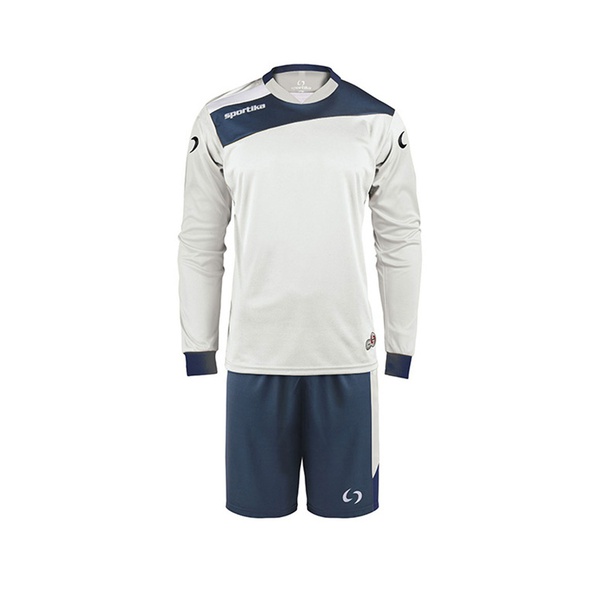 AMSTERDAM completo calcio manica lunga white navy