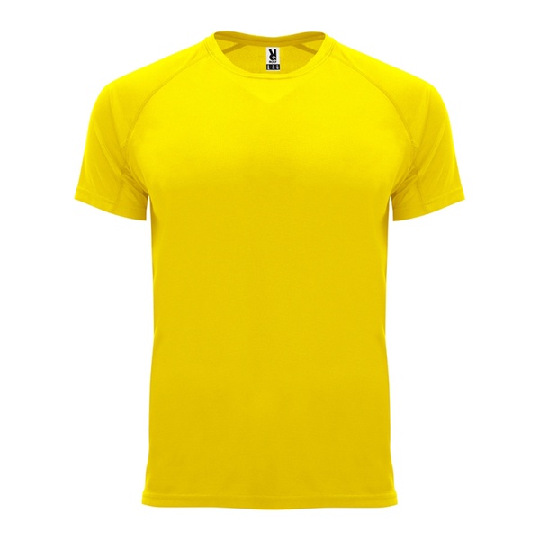 Bahrain - t-shirt tecnica raglan Giallo