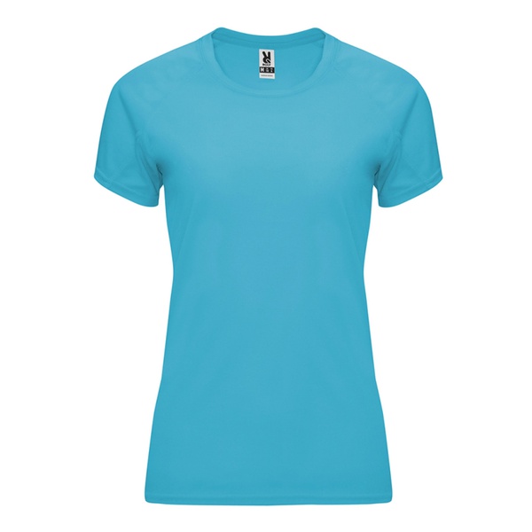 Bahrain Woman - t-shirt tecnica raglan Turchese