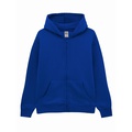 FELPA VEGA KIDS zip e cappuccio bambino royal blue