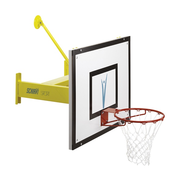 IMPIANTO MINIBASKET FISSO A PARETE            la coppia
