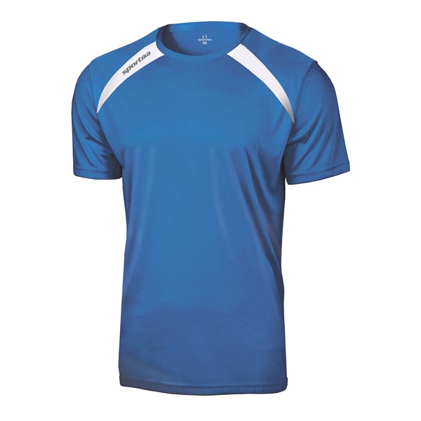 MATERA maglia manica corta UOMO royal white