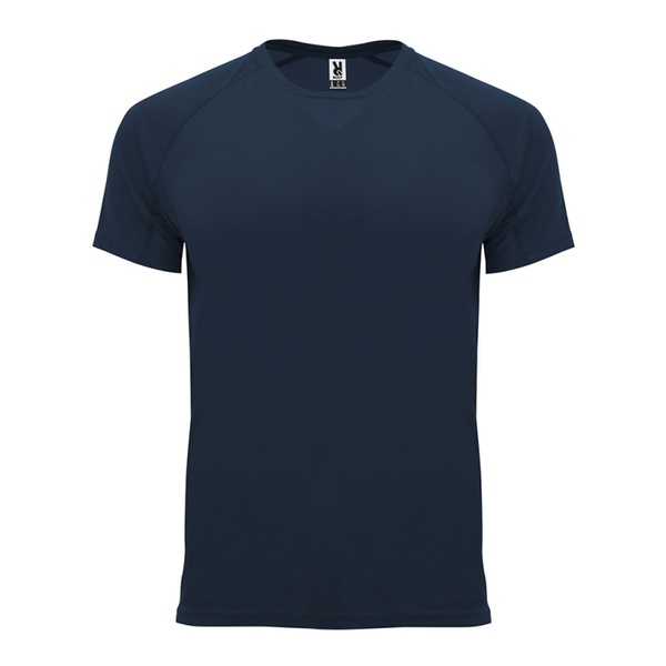 Bahrain - t-shirt tecnica raglan Blu navy