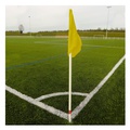 SET DI 4 BANDIERINE CALCIO D'ANGOLO FLESSIBILI CON 4 BANDIERE