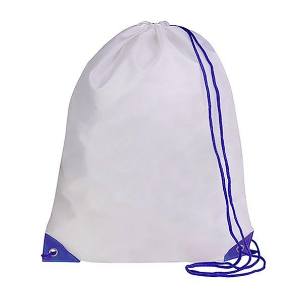 Nella - Sacchetta porta scarpe personalizzata white royal