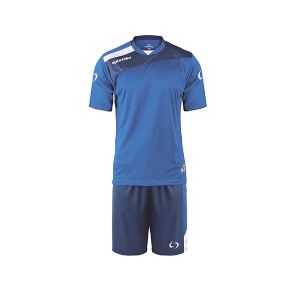 AMSTERDAM completo calcio manica corta royal navy