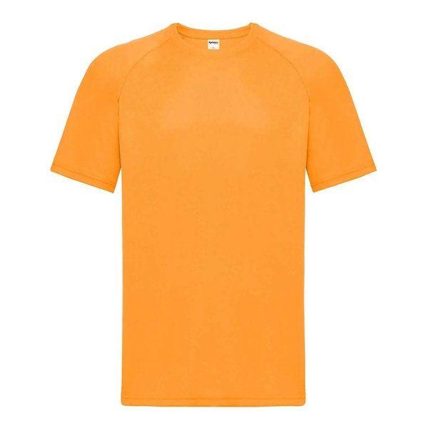 Run T-shirt sport arancione