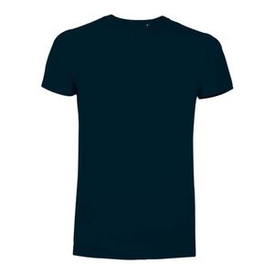 Moon Organic T-shirt blu navy