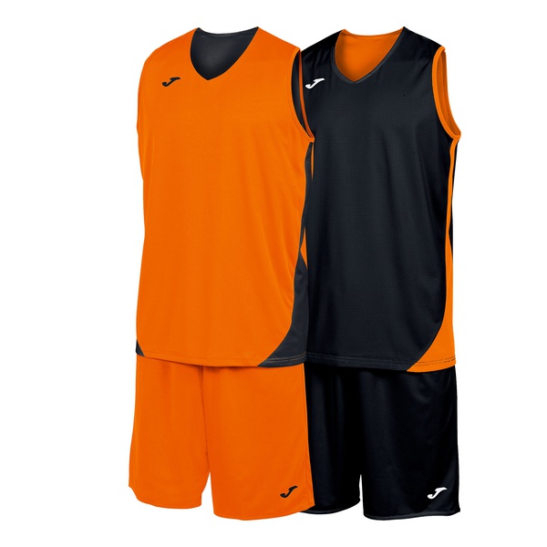 SET KANSAS DOUBLE FACE arancione nero
