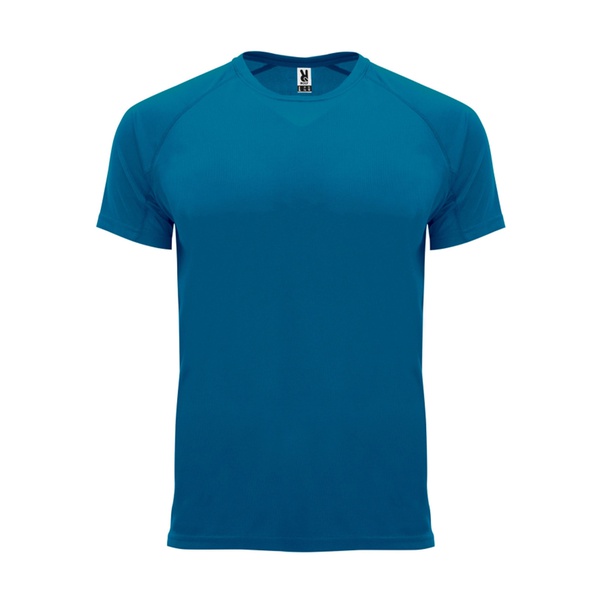 Bahrain - t-shirt tecnica raglan Blu luna