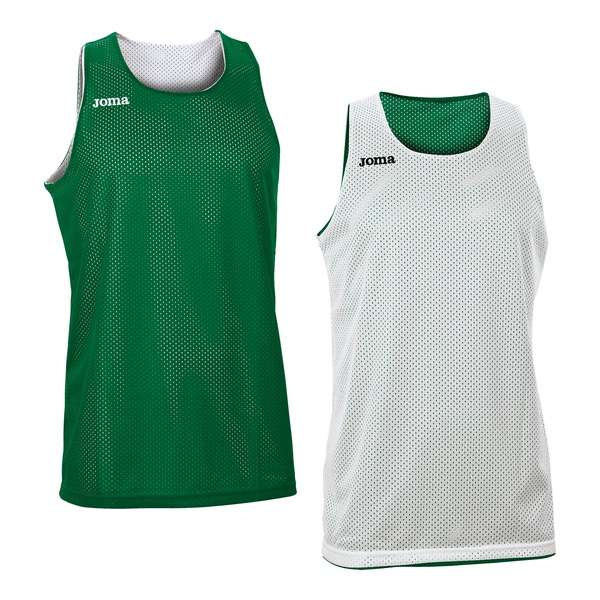ARO CANOTTA DOUBLE FACE bianco verde