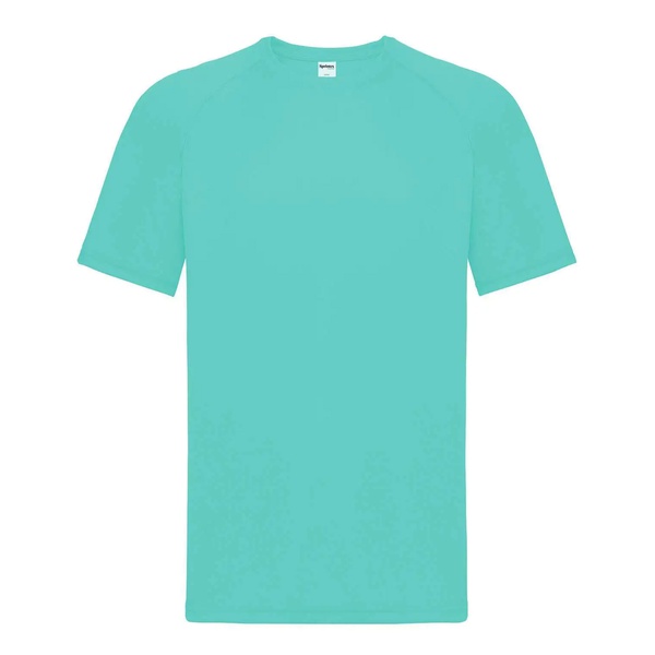 Run T-shirt sport verde menta