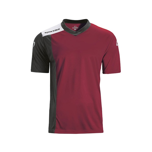 LEEDS maglia UNISEX burgundy black white