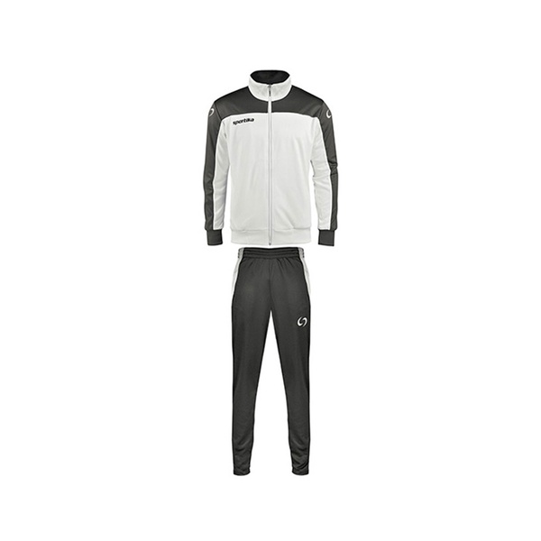 AJACCIO tuta completa Multisport UNISEX white black