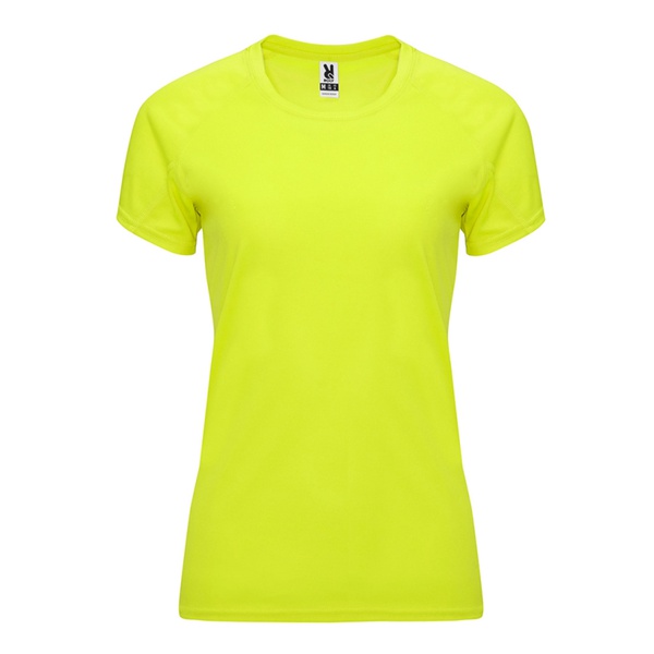 Bahrain Woman - t-shirt tecnica raglan Giallo fluo