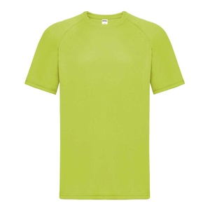 Run T-shirt sport lime
